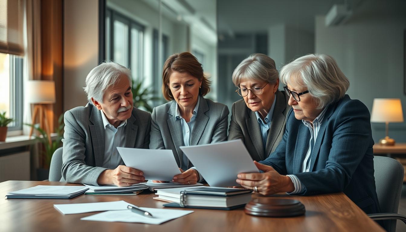 Senior legal support team